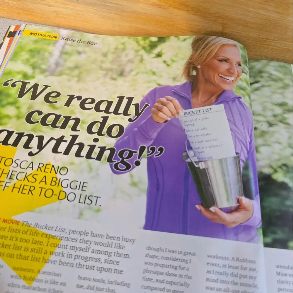 Oxygen Nov 2012 Magazine Veronique Morin Cover Womens 2012 Fitness Universe Week